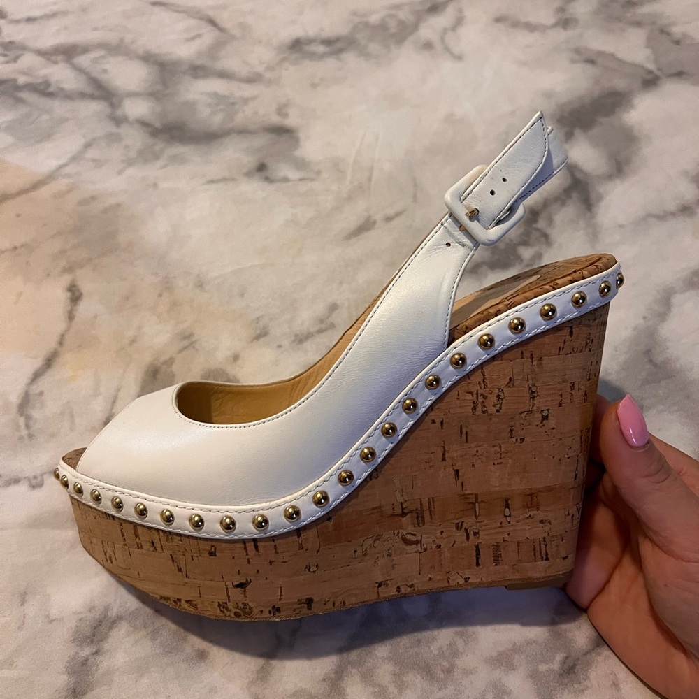 Christian louboutin wedge